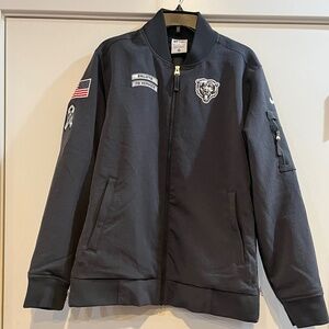 Chicago Bears 2024 “Salute to Service” Heavyweight Bomber Jacket